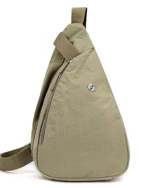 Anti-Theft Sling Crossbody Bag Women RFID Blocking Lockable Zipper